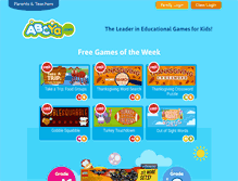 Tablet Screenshot of abcya.com